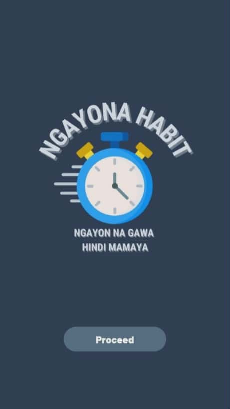 Ngayonna Habit App Screenshot